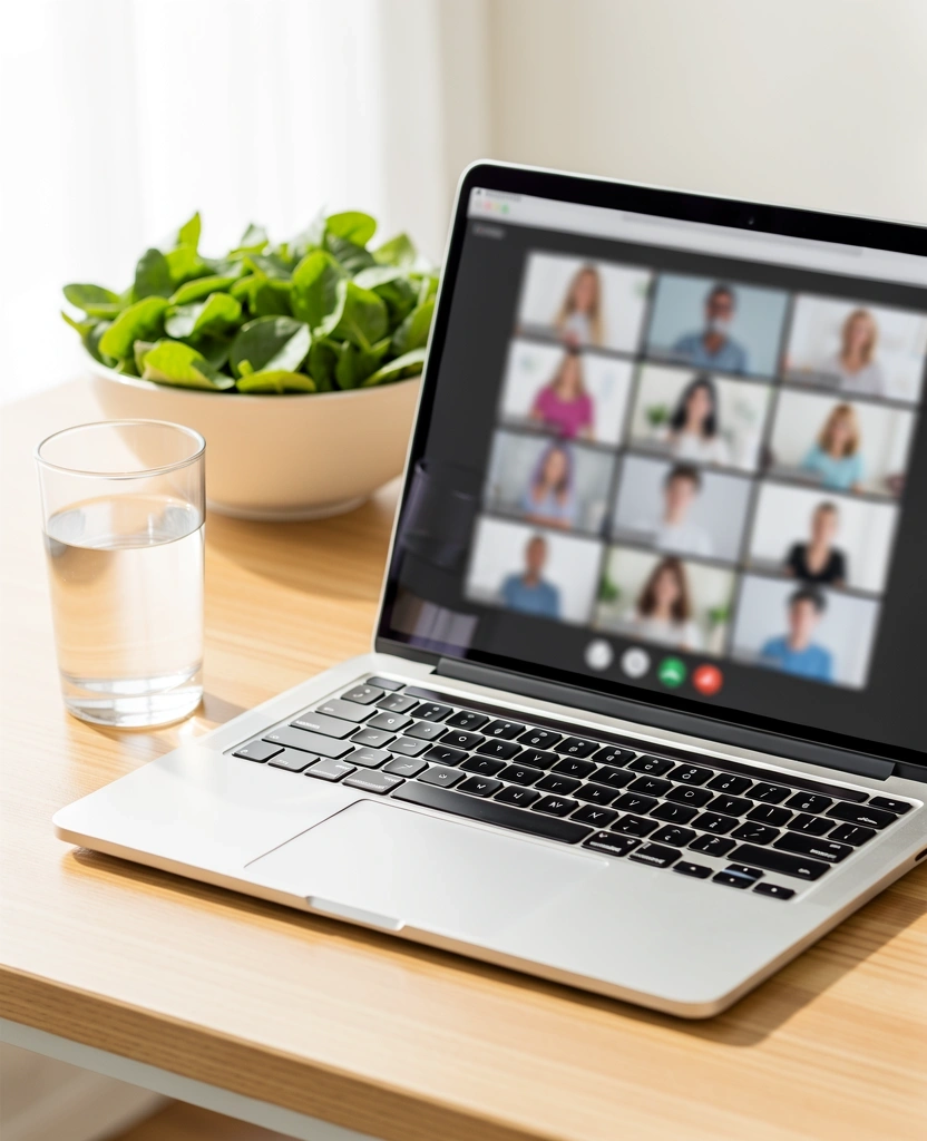 Online Ernährungsberatung Atmosphäre